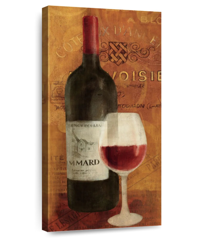 Panneau Vin Rouge, H 30 po x l 15 po