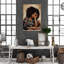 Music Music Gallery, toile tendue - citations inspirantes et décorations, décorations grises et brunes-2129530257