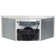 28" 600 CFM Ducted Insert Range Hood With Hood Push Button Controls,LED Lights and Permanent Filter
