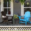  Chaise Adirondack pliante Cheryce en PEHD avec porte-gobelet-112013689