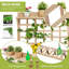 Lit de jardin surélevé avec treillis 41,5 x 16 x 54 po Donnie