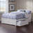 Anndee Solid Wood Platform Bed with Panel Footboard & Storage Drawers-744235880-744235876