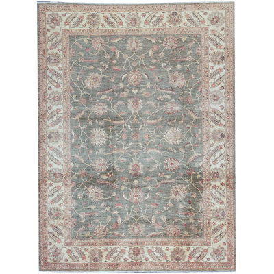 One-of-a-Kind 10' X 13'2" Wool Area Rug in Green