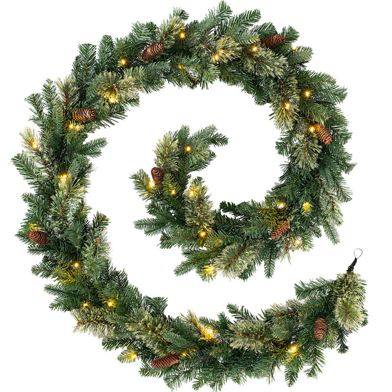 180cm Lighted Garland with Lights