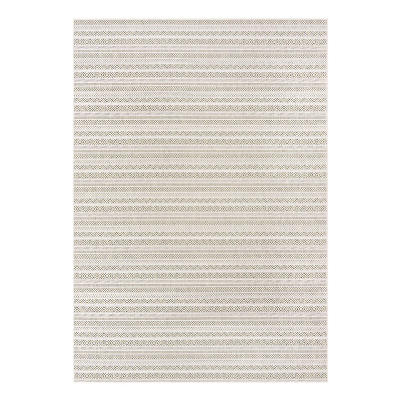 Striped Indoor / Outdoor Rug, Rectangle 7' x 10'