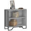 vidaXL Bookcase Engineered wood, Metal-1768641660-1768641635