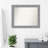 Bark Rustic Grey Bathroom Vanity Non-Beveled Wall Mirror-1987662490