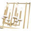 Gaultier 
Lustre 6 lumières Mordern Gold-123222967