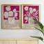 Fuchsia Arrangement I, reproduction encadrée de qualité supérieure - prête à être accrochée-93682417-93682416