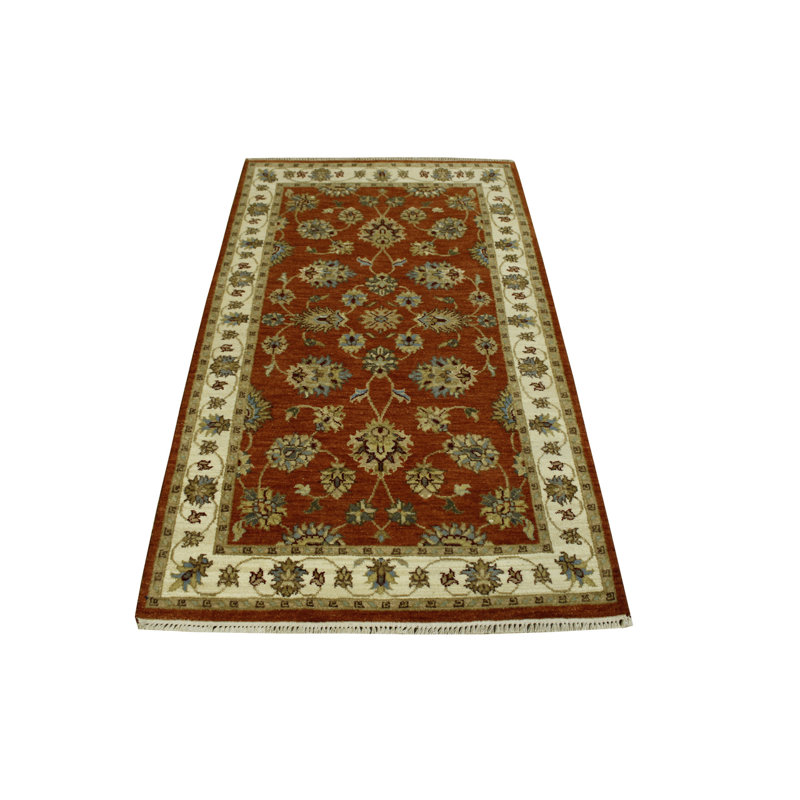 Tapis unique rouille Raysen 3.0x5.0