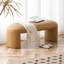 Banc rembourré kaki