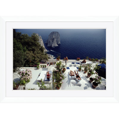 Il Canille Print by Slim Aarons