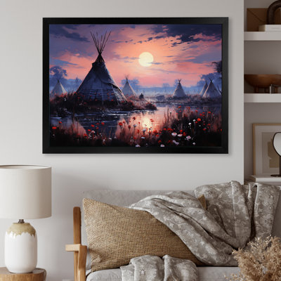 " Native Tipi Mystic Gathering "