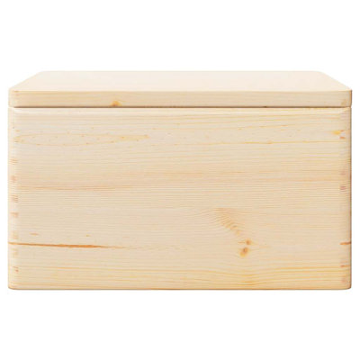 Lily Manor Solid Wood Decorative Basket