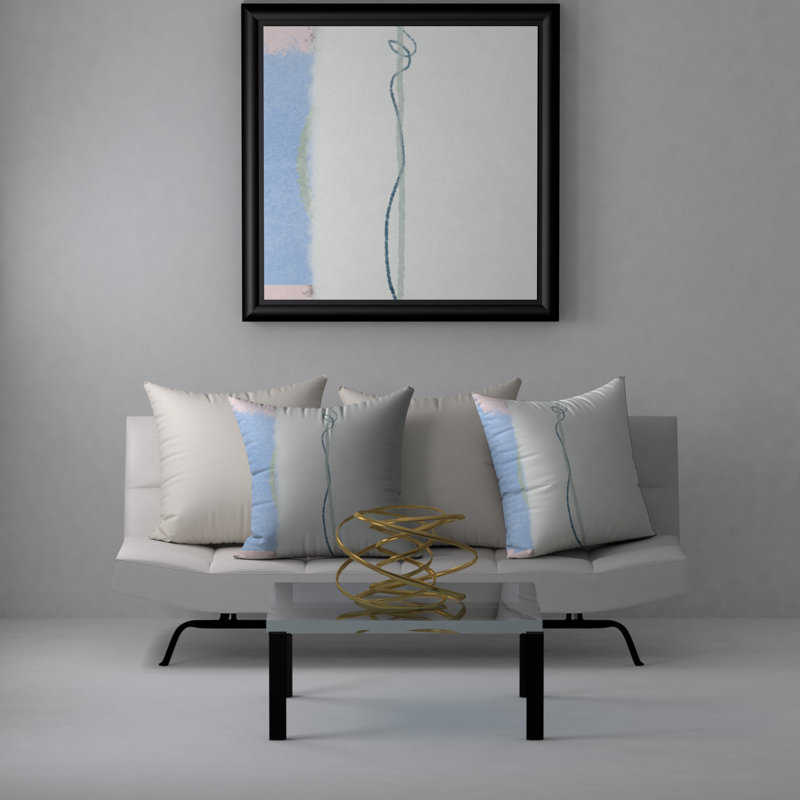 Reversible Throw Pillow, 18" x 18"