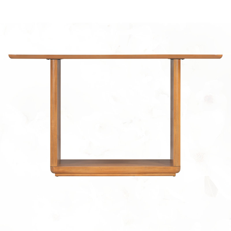Elegant Minimalist Console Table, Natural