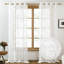 Paire de rideaux transparents en polyester Otella-503317734-503317276