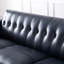 Canapé moderne en cuir capitonné Mid-Century-1076963007