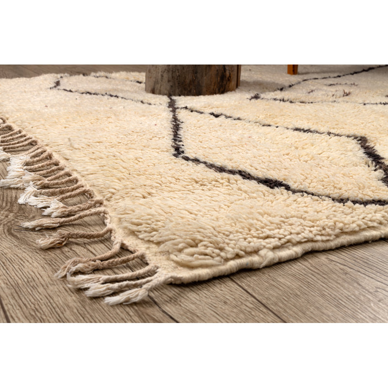 Kindig Moroccan Wool Hand Loomed 155cm X 190cm Area Rug