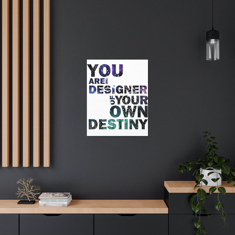 Décoration murale inspirante «Your Your Destiny Motivation»