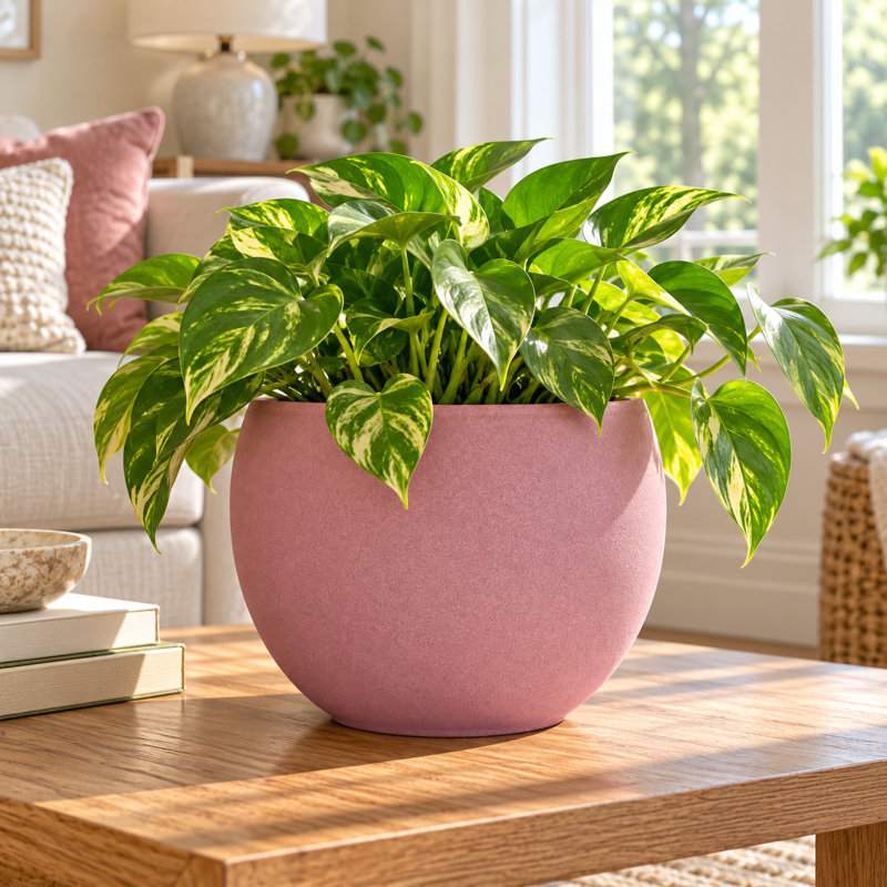Soft Pink Emery Luna Pot