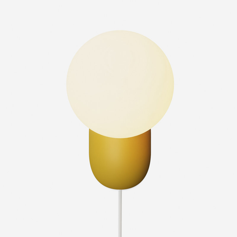 Cantilever Wall Light, Mustard