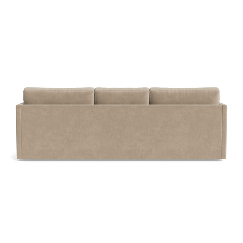 Fairfax Sofa (95"), Velvet - Beige