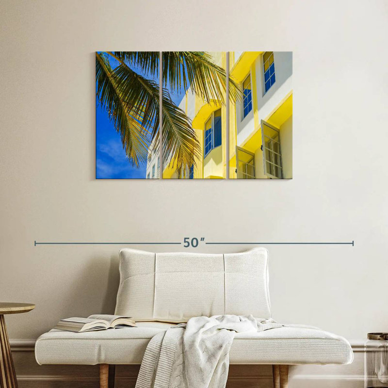 Lilie Miami Art Deco, 24" H x 38" W