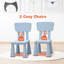 Nila Kids 3 Piece Rectangular Play Or Activity Table and Chair Set-2102941009