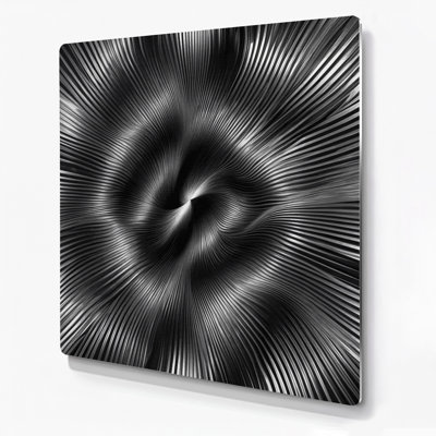 Art mural gris op Op 80
