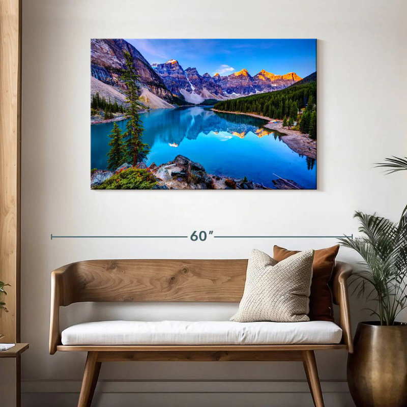 Alvord Amazing Moraine Lake, H 30 po x l 45 po