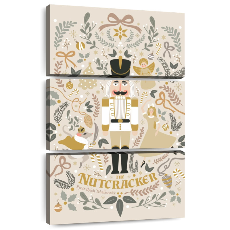 Keiraleigh Nutcracker Beige, 38" H x 24" W