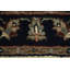Tapis exquis fabriqué à la main avec motif de bordure riche à motifs 2 x 8