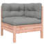63.5cm Wide L-Shaped Patio Sofa with Cushions