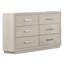 Mobilier de chambre transitionnel en miroir