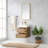 Beira 17.7 " W Free Standing Wall Mounted 1 Single Vanity Bathroom Vanity With Top-389976443-389976442