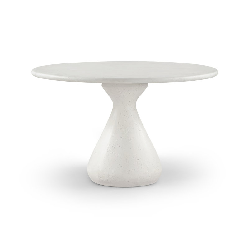 Table de salle à manger Sano Caja, H 30 po x l 48 po x P 48 po, Crème