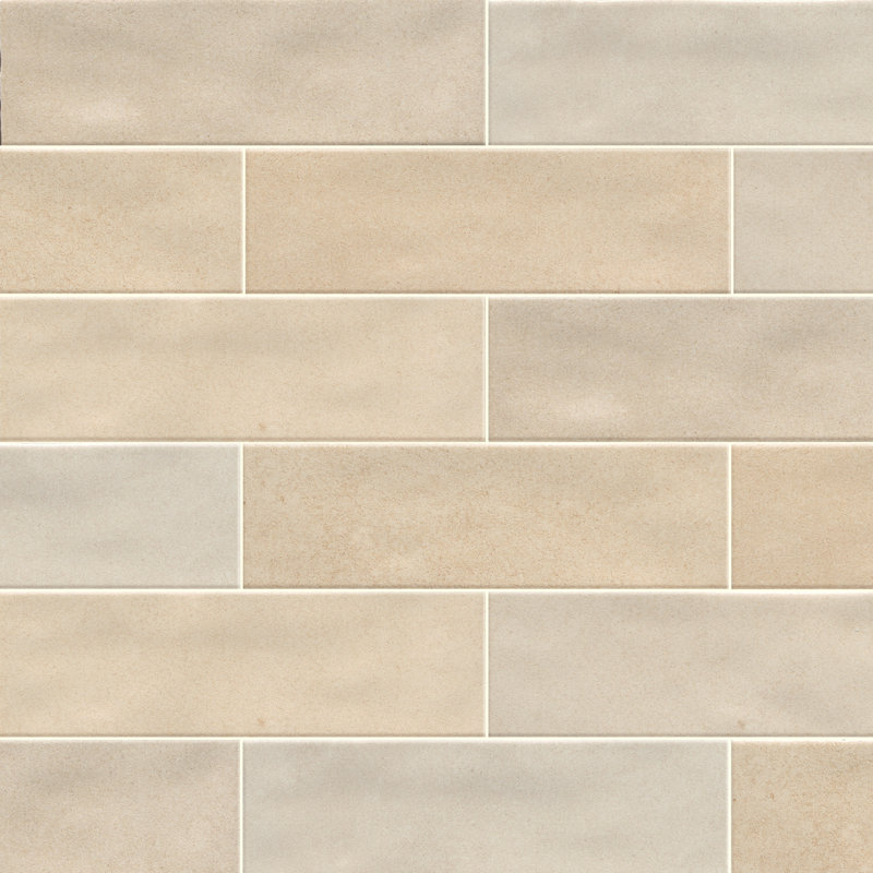 Passion 2.56 W x 7.87 L Tile, Crema