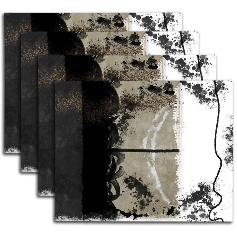 Napperon abstrait en polyester