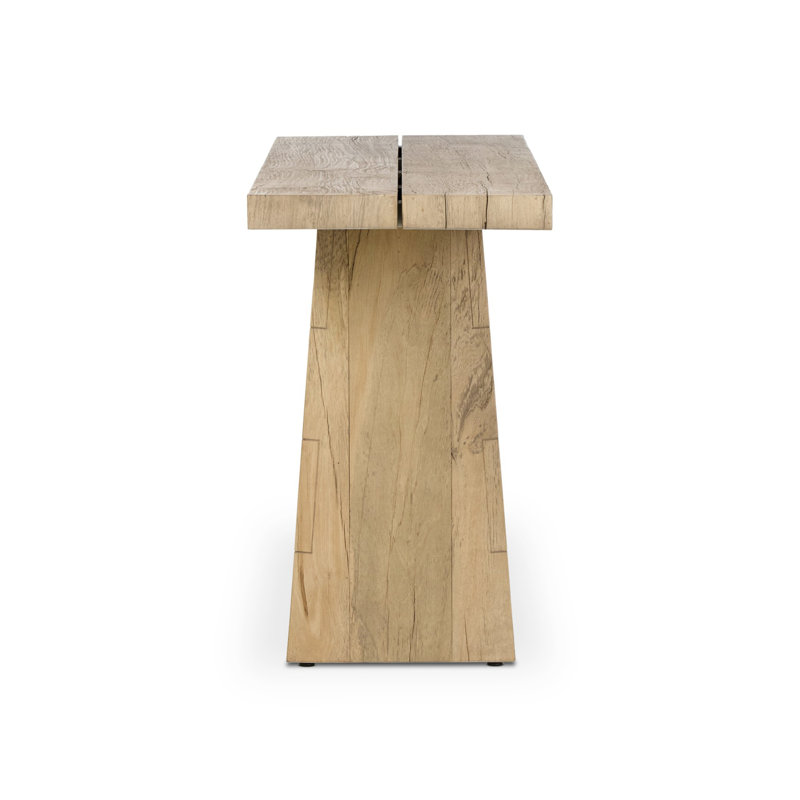 Atlas 70'' W Console Table, Bleached Alder