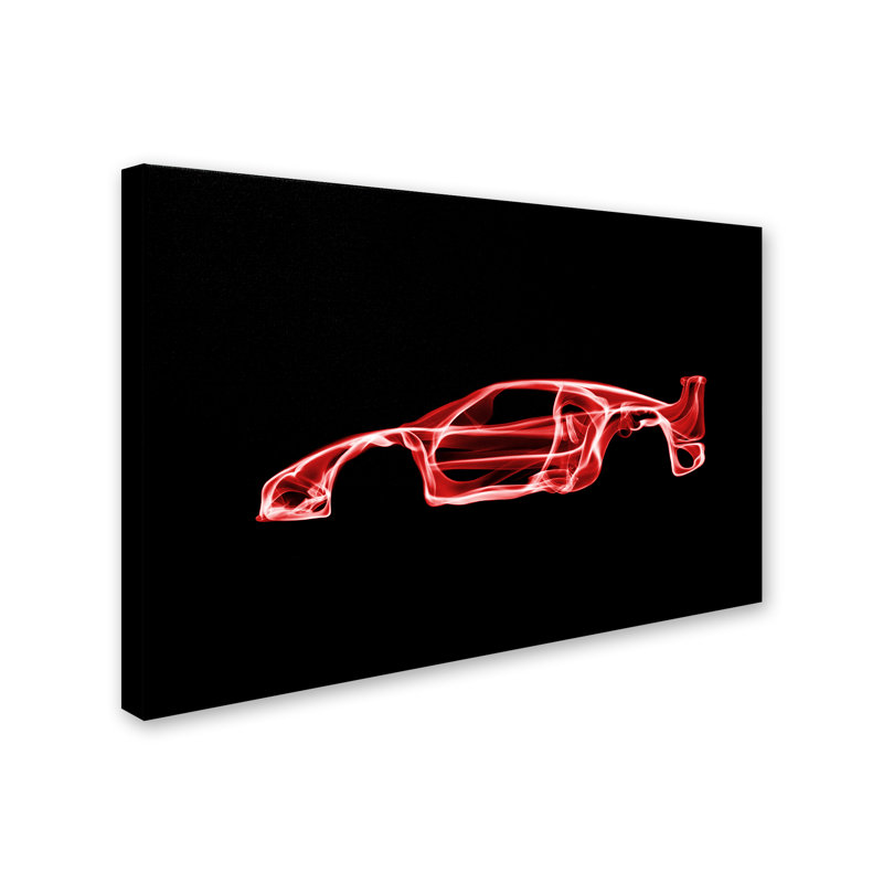 Magar Magar, «ferrari F40», impression sur toile tendue, H 12 po x l 19 po