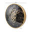 Dormont 46cm Metal Wall Clock for Living Room Decor, Gold Modern Wall Clock for Bedroom