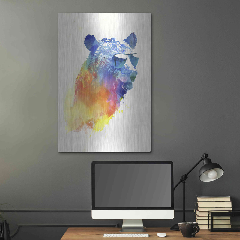«Sunny Bear» par Robert Farkas, H 36 po x l 24 po