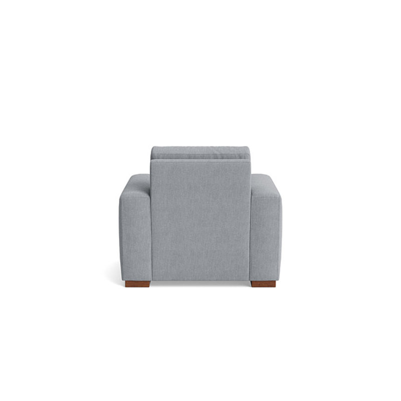 Couch Potato Chair, Performance Weave - Zinc
