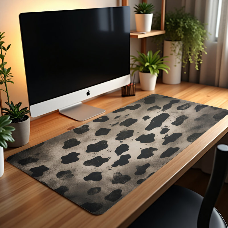 Polyester Desk Pad, 14.4x12.1