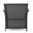 2 St Chairs - Grey Outdoor Seating, Pe , Iron, Waterproof Fabric Cover, 28.17"x28.17"x30.2", 22 Lb St Chair Furniture With Soft Cushions, Fabric, 28.17 In Depth X Width 30.2 Height, Weight