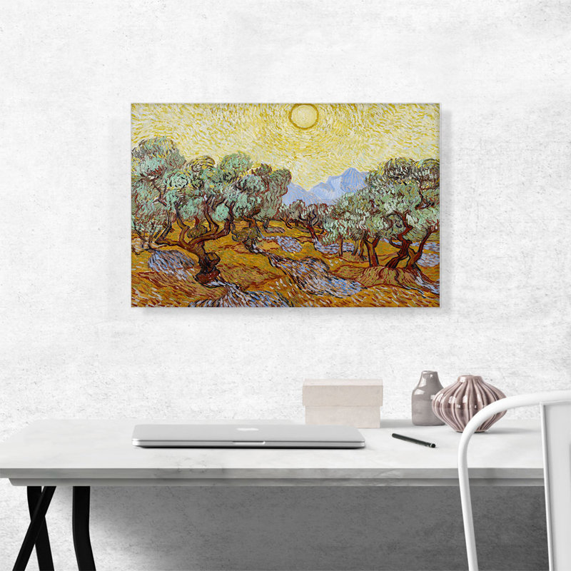 Olive, 1889 - impression, H 18 po x l 26 po x P 1,5 po