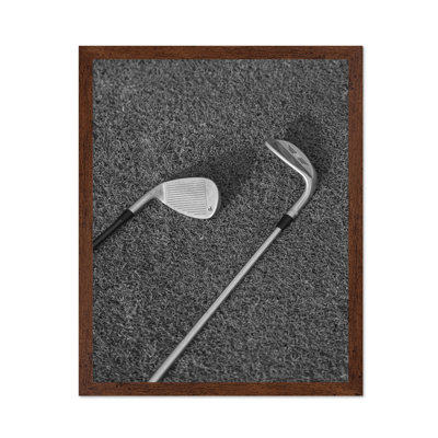 Golf Clubs on the Ground