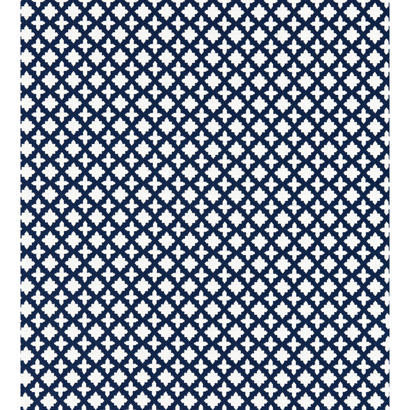 Tissu tissé Oriana Marrakesh, Marine