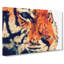 Geometric Tiger in Abstract - Wrapped Canvas-55317368